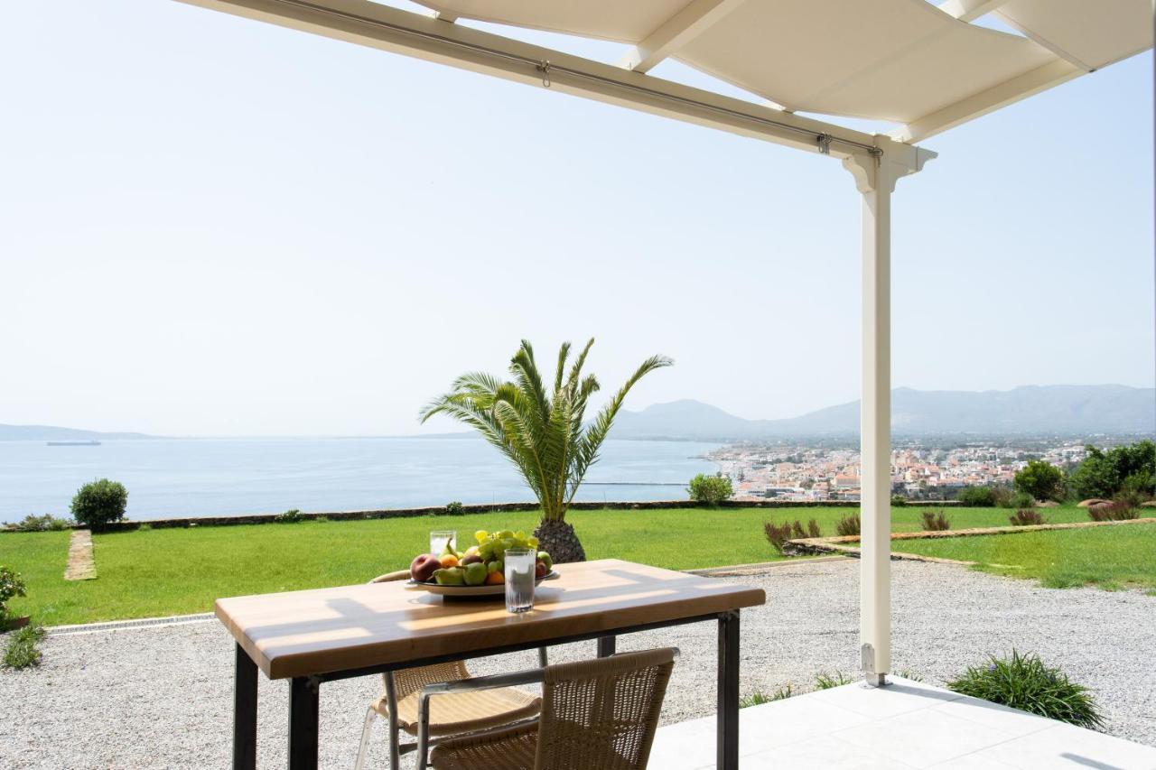 Villa Itis - Elegant Ground Floor Suite With Terrace & Great View Neapoli Voion ภายนอก รูปภาพ